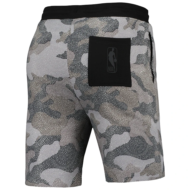 Men's NBA x Hugo Boss Logo Gear Black Slam Camo Shorts