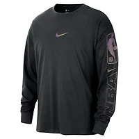 Men's Nike Black NBA Team 31 Max90 Long Sleeve T-Shirt