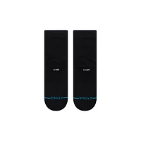 Men's Stance Black NBA Logoman Quarter Socks