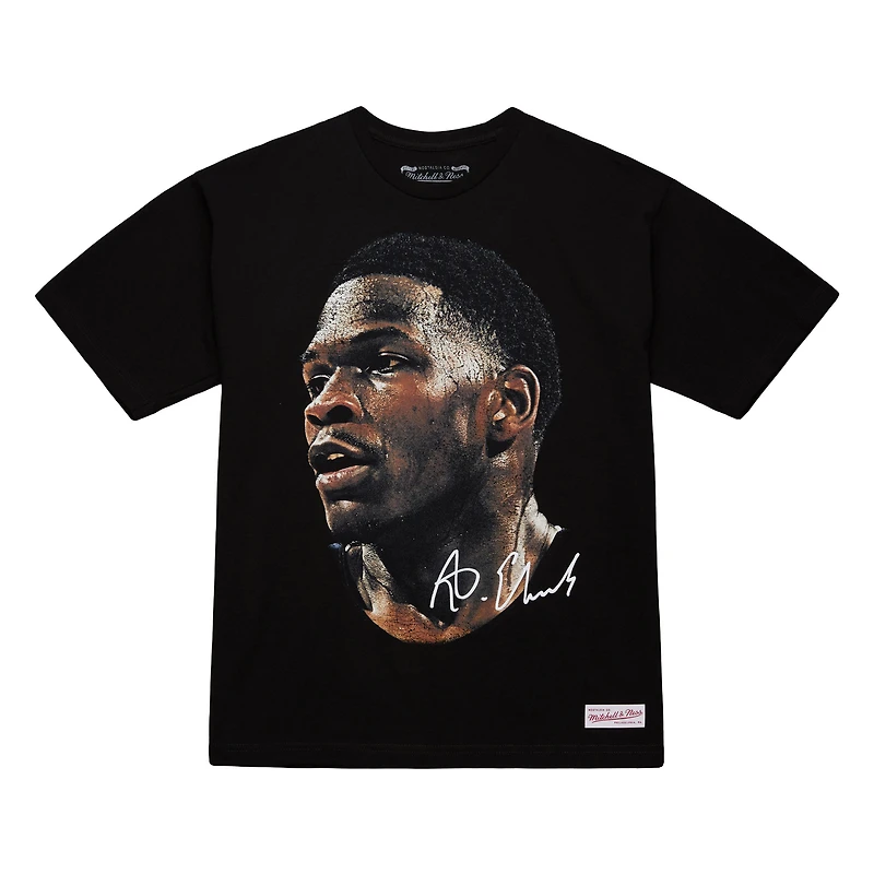 T-shirt NBA Anthony Edwards M&N Real Big Face Players V100492 TEEMENGRA TP14234-NBPBLCK