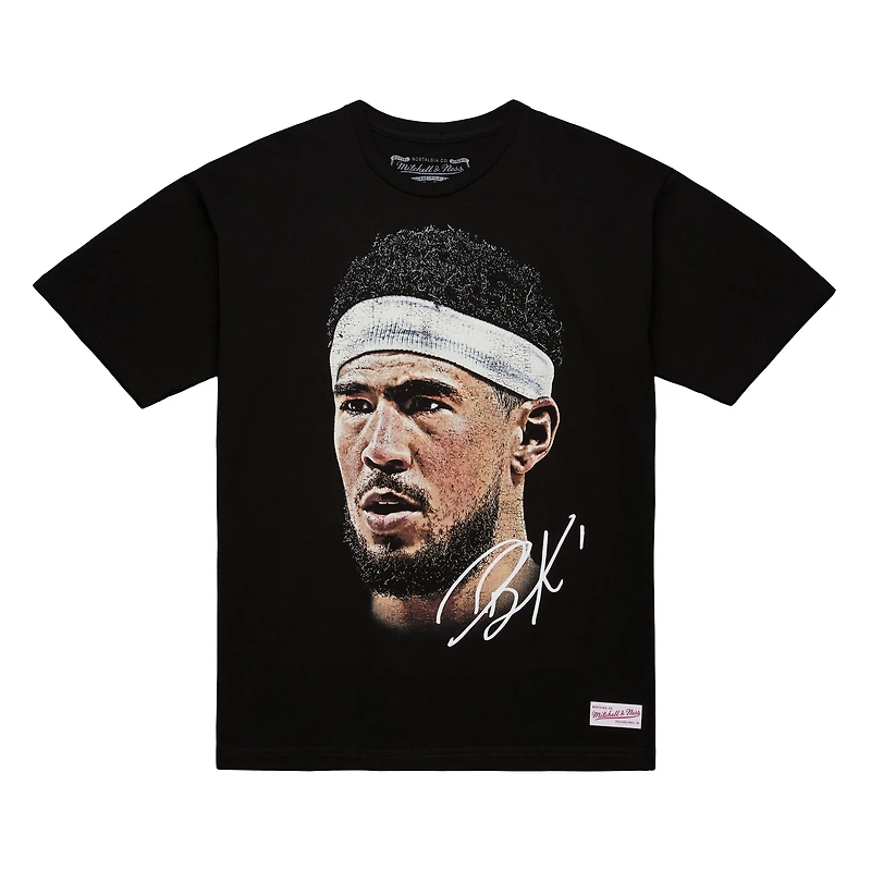 T-shirt NBA V100492 Devin Booker M&N Real Big Face Players TEEMENGRA TP14276-NBPBLCK #3