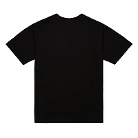 Unisex Mitchell & Ness Jalen Brunson Black NBA Real Big Face Player T-Shirt