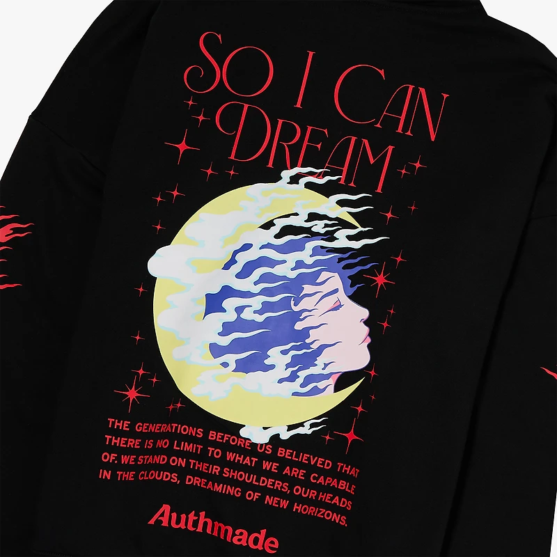 Sweat à capuche unisexe NBA x Authmade noir asiatique Pacific Islander Dreamer