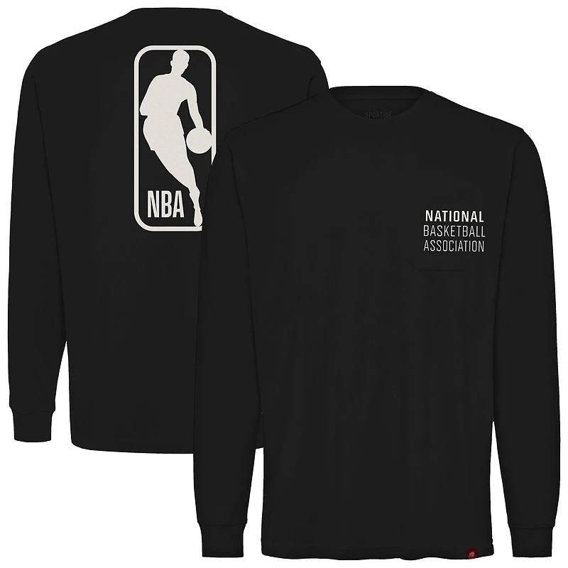 Unisex Sportiqe  Black NBA Wales Long Sleeve T-Shirt