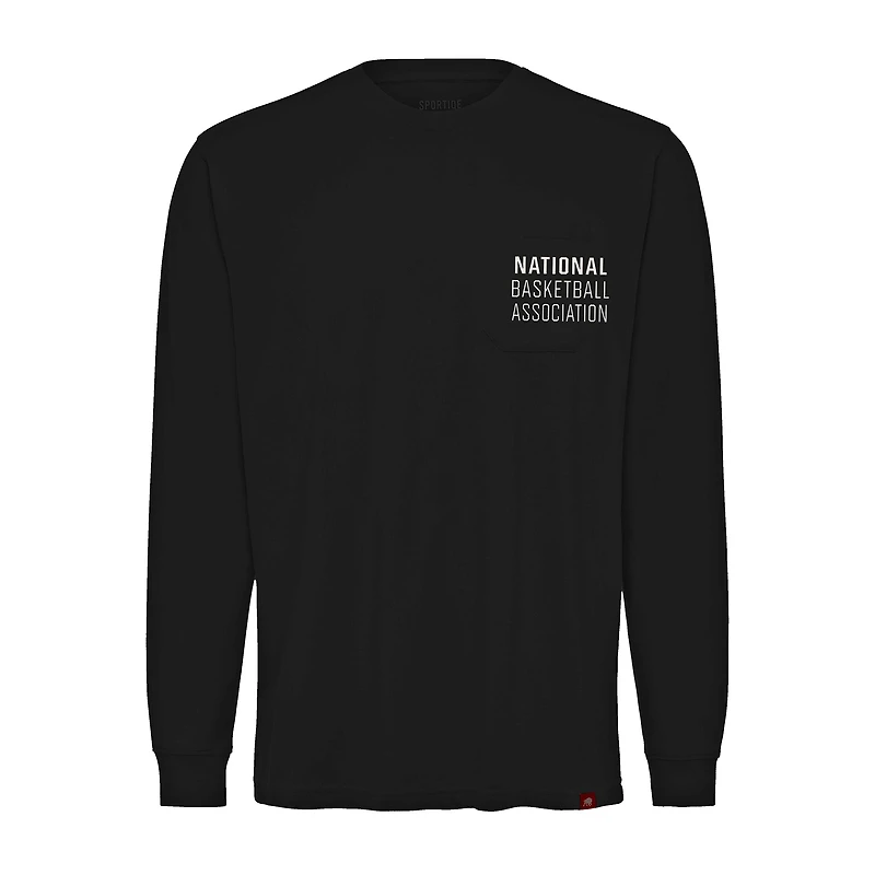 Unisex Sportiqe  Black NBA Wales Long Sleeve T-Shirt