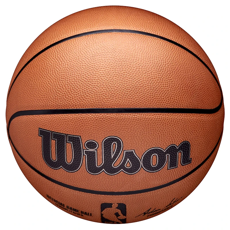 Ballon de basket officiel Wilson NBA non signé