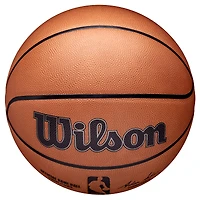 Ballon de basket officiel Wilson NBA non signé