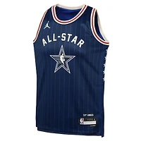 Youth Jordan Brand LeBron James Navy 2024 NBA All-Star Game Swingman Jersey