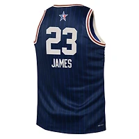 Youth Jordan Brand LeBron James Navy 2024 NBA All-Star Game Swingman Jersey