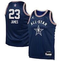 Youth Jordan Brand LeBron James Navy 2024 NBA All-Star Game Swingman Jersey