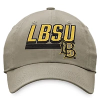 Chapeau réglable Top of the World kaki Cal State Long Beach The Beach Slice pour hommes