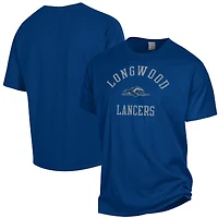 Men's ComfortWash Navy Longwood Lancers Arch Logo Garment Dyed T-Shirt