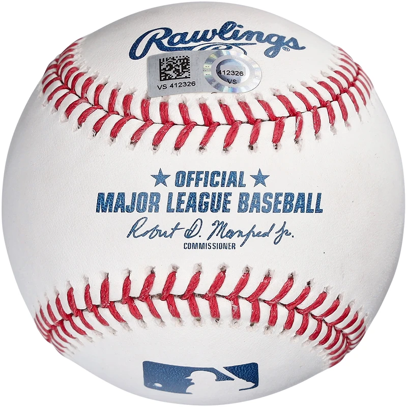 Aaron Hicks Los Angeles Angels Autographed Baseball with "A-A Ron" Inscription