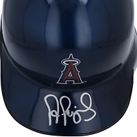 Albert Pujols Los Angeles Angels Autographed Alternate Navy Chrome Rawlings Mini Batting Helmet - Fanatics Exclusive