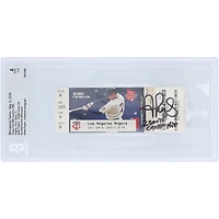 Albert Pujols Los Angeles Angels Autographed Career Hit 2500 Beckett Fanatics Witnessed Authenticated Ticket from September 6, 2014 with "2500th Career Hit" Inscription