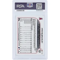 Archie Bradley Los Angeles Angels 2022 Topps Chrome Updates Purple Refractor #US98 #9/10 PSA Authenticated 10 Card 