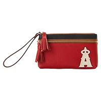 Dooney & Bourke Los Angeles Angels Infield Poignet à double fermeture éclair