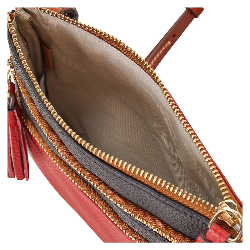 Dooney & Bourke Los Angeles Angels Infield Sac à bandoulière à triple fermeture éclair