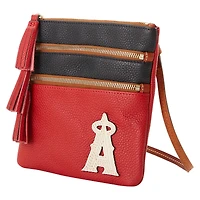 Dooney & Bourke Los Angeles Angels Infield Sac à bandoulière à triple fermeture éclair