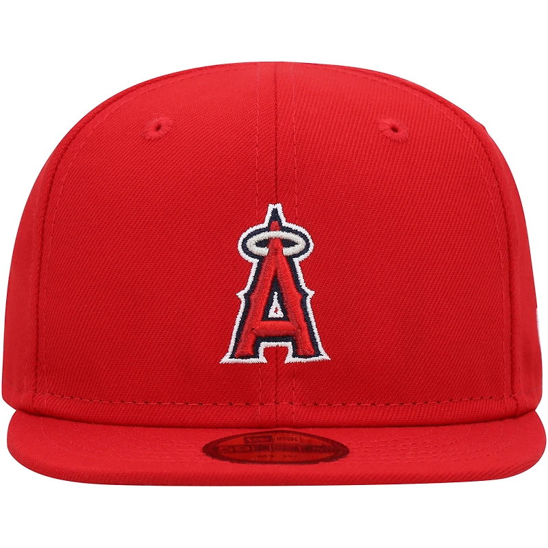 Casquette ajustée My First 59FIFTY Los Angeles Angels rouge New Era pour bébé