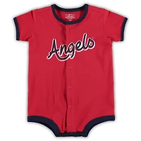 Barboteuse rouge Los Angeles Angels Power Hitter pour bébé