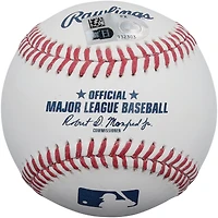 Jo Adell Los Angeles Angels Autographed Baseball with "MLB Debut 8/4/20" Inscription