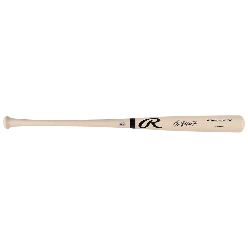 Bâton de baseball Rawlings Pro blond autographié par Jo Adell, des Angels de Los Angeles