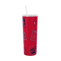 Gobelet isotherme à paille Dreamweave 30 oz Logo Brands Los Angeles Angels