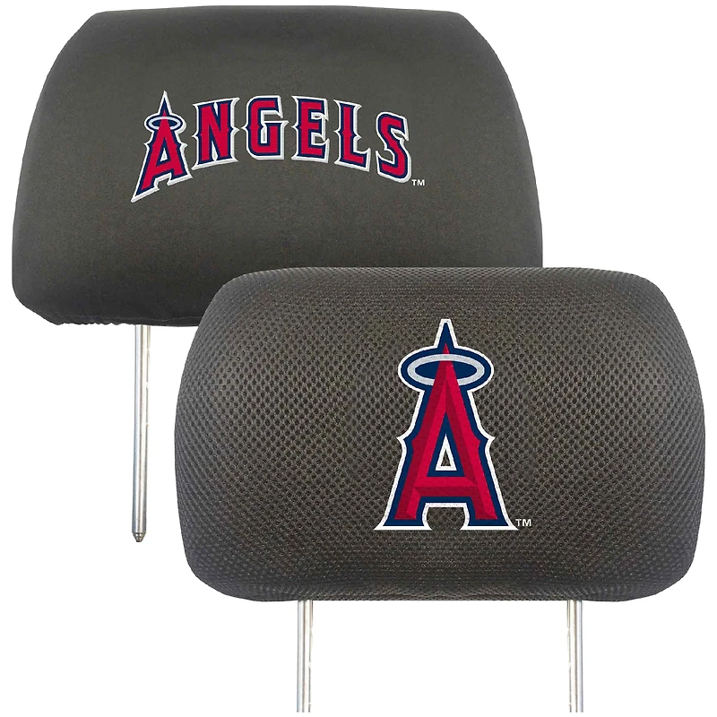 Housse d'appuie-tête de voiture Logo Brands Los Angeles Angels