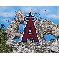 Los Angeles Angels 16" x 20" Photo Print - Designed and Signed by Artist Maz Adams - Limited Edition of 25