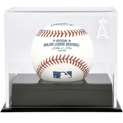 Los Angeles Angels Baseball Cube Logo Display Case