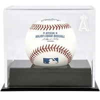 Vitrine de présentation du logo des Los Angeles Angels en forme de cube de baseball