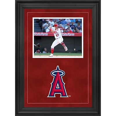 Los Angeles Angels Deluxe Framed 8" x 10" Horizontal Photograph Frame with Team Logo