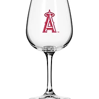 Verre à vin à pied avec logo des Los Angeles Angels, 12 oz