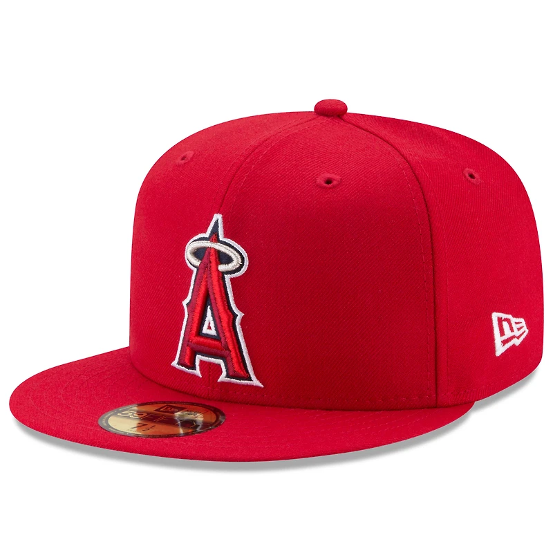 Los Angeles Angels New Era Game Authentic Collection On-Field 59FIFTY - Fitted Hat Red