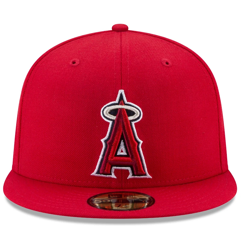 Los Angeles Angels New Era Game Authentic Collection On-Field 59FIFTY - Chapeau ajusté Rouge