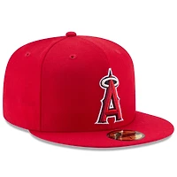Los Angeles Angels New Era Game Authentic Collection On-Field 59FIFTY - Chapeau ajusté Rouge