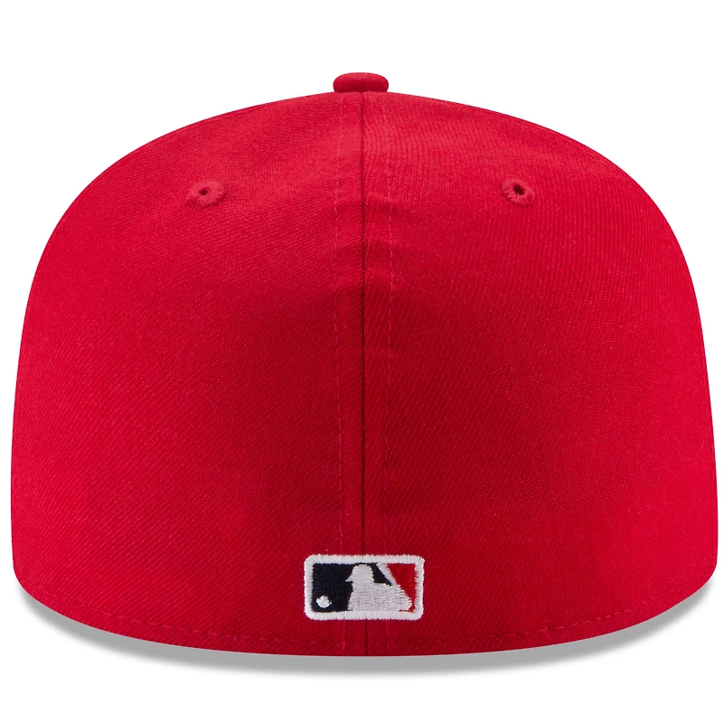 Los Angeles Angels New Era Game Authentic Collection On-Field 59FIFTY - Chapeau ajusté Rouge