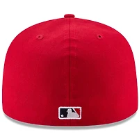 Los Angeles Angels New Era Game Authentic Collection On-Field 59FIFTY - Chapeau ajusté Rouge