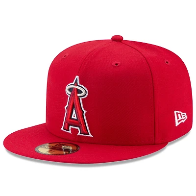Los Angeles Angels New Era Game Authentic Collection On-Field 59FIFTY - Chapeau ajusté Rouge