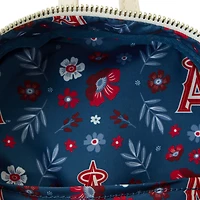 Loungefly Los Angeles Angels Floral Mini Backpack