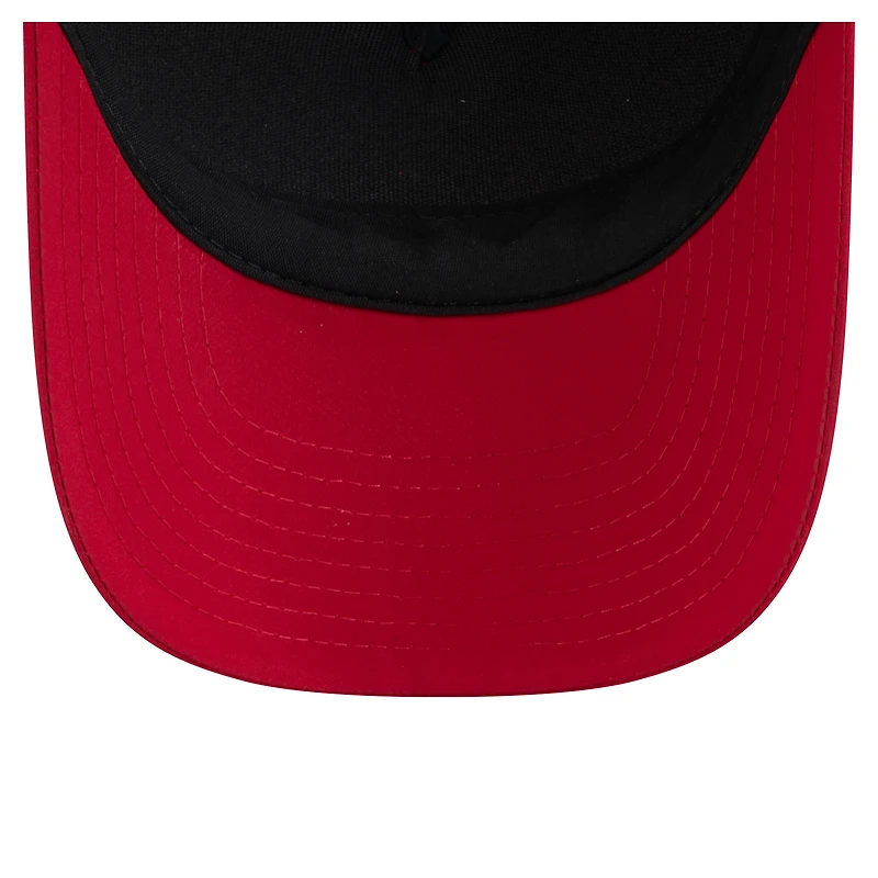 Men's New Era Red Los Angeles Angels Minimalist 9FORTY A-Frame Adjustable Hat