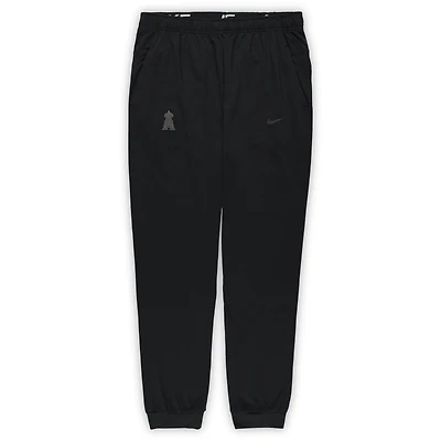 Men's Nike  Black Los Angeles Angels Big & Tall Performance Travel Pants