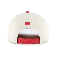 Casquette ajustable en corde Fiji Los Angeles Angels '47 crème/rouge pour homme