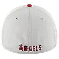 Casquette ajustée '47 gris/rouge Los Angeles Angels Sure Shot Classic Franchise pour hommes