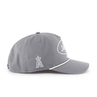 Men's '47 Gray Los Angeles Angels Foundational Hitch Adjustable Hat