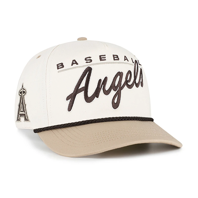 Casquette homme '47 Naturel/Beige Los Angeles Angels Neutral Terrain Hitch Rope ajustable
