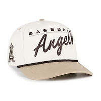 Casquette homme '47 Naturel/Beige Los Angeles Angels Neutral Terrain Hitch Rope ajustable
