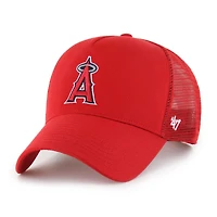 Casquette de camionneur ajustable rouge Los Angeles Angels Ballpark Offside pour homme '47