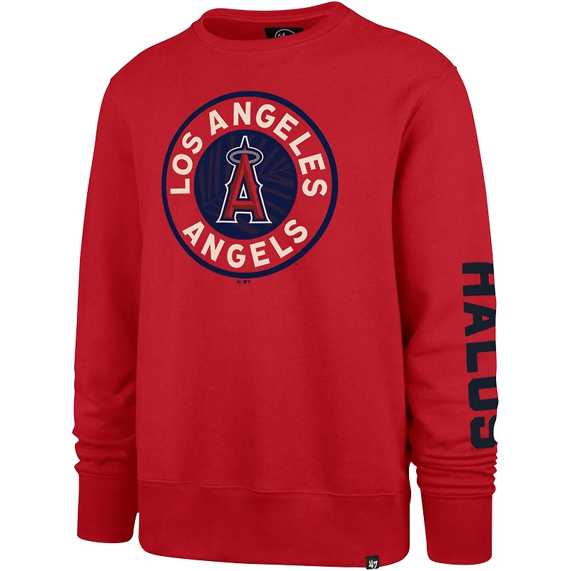 Sweat-shirt '47 rouge Los Angeles Angels City Connect Legend Headline pour hommes